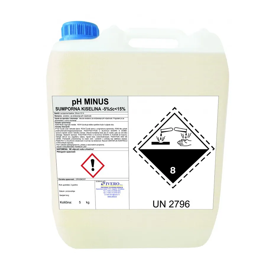 pH MINUS-SUMPORNA KISELINA 5%-15%, 5 l