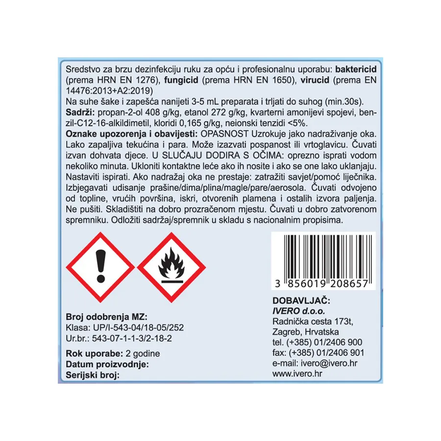 FLEXPOWER HAND DISINFECTANT, 200 ml