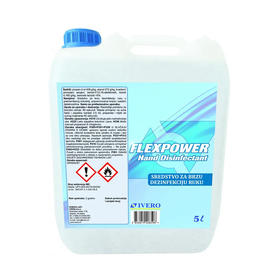 FLEXPOWER HAND DISINFECTANT, 5 l