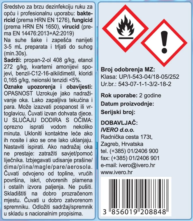 FLEXPOWER HAND DISINFECTANT, 100 mL - Slika 3