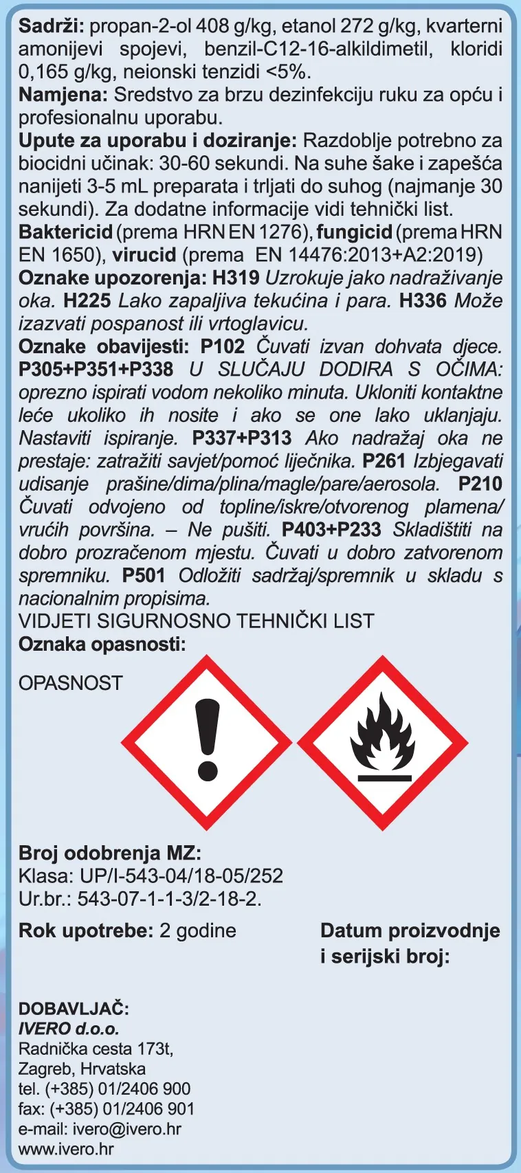 FLEXPOWER HAND DISINFECTANT, 1 l - Slika 3