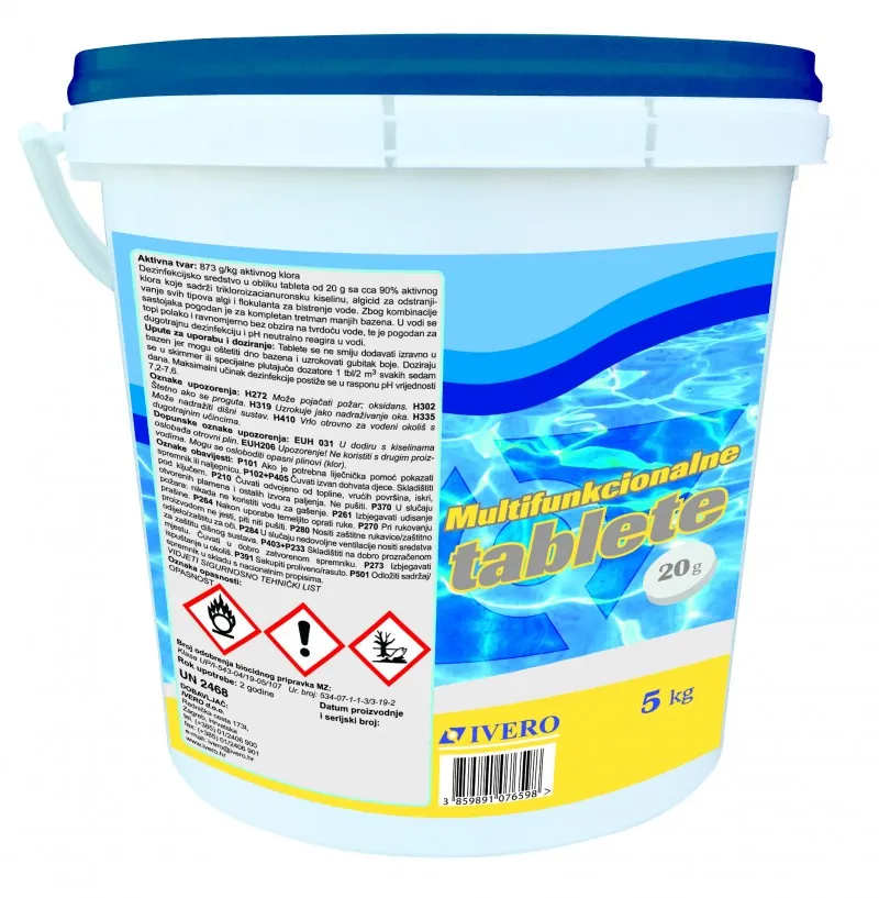 MULTIFUNKCIONALNE TABLETE od 20 g, 5 kg